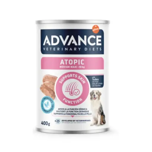 Advance Veterinary Diets Atopic Pavo 400g 