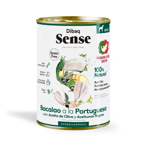 Dibaq Sense Lata De Bacalao A La Portuguesa -380g