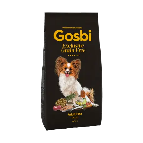 Gosbi Exclusive Adulto Pescado Mini Sin cereales - 500g