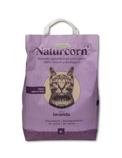 Wuapu Naturcorn pelet lavanda 3 kg 