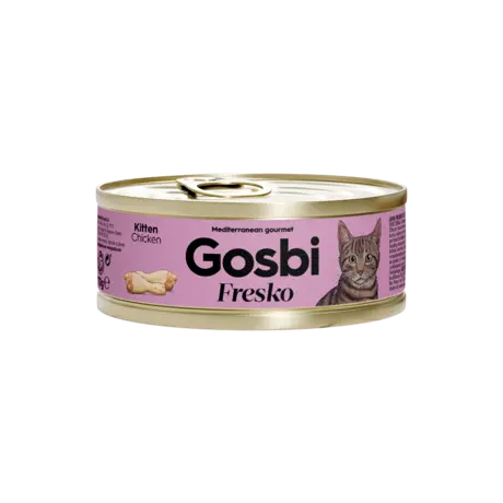 Gosbi Lata Gato Kitten Pollo -70g