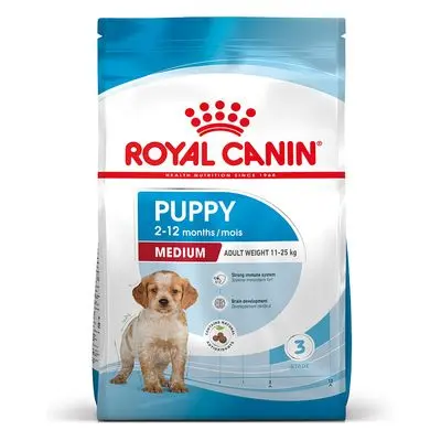 Royal Canin Pienso Para Perros Medium Puppy (2-12 Meses) -4kg  